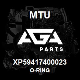 XP59417400023 MTU O-RING | AGA Parts