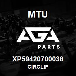 XP59420700038 MTU Circlip | AGA Parts