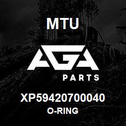 XP59420700040 MTU O-Ring | AGA Parts