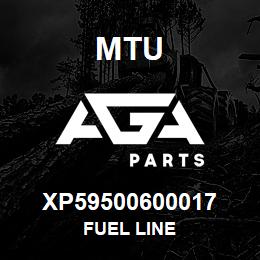 XP59500600017 MTU Fuel Line | AGA Parts