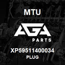 XP59511400034 MTU Plug | AGA Parts