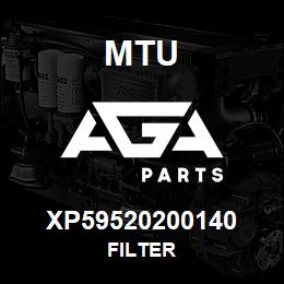 XP59520200140 MTU FILTER | AGA Parts