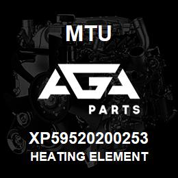 XP59520200253 MTU HEATING ELEMENT | AGA Parts