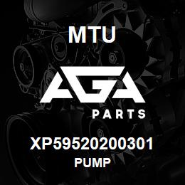 XP59520200301 MTU Pump | AGA Parts