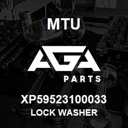 XP59523100033 MTU Lock Washer | AGA Parts