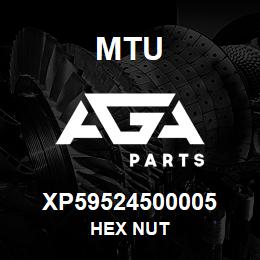 XP59524500005 MTU HEX NUT | AGA Parts