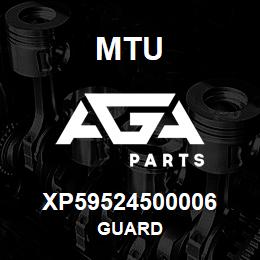 XP59524500006 MTU GUARD | AGA Parts