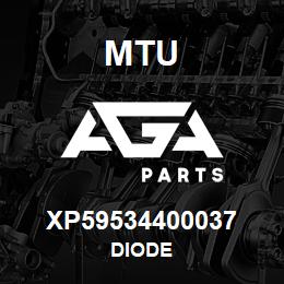 XP59534400037 MTU DIODE | AGA Parts