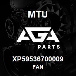 XP59536700009 MTU FAN | AGA Parts