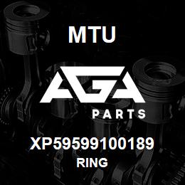 XP59599100189 MTU RING | AGA Parts