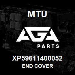 XP59611400052 MTU End Cover | AGA Parts