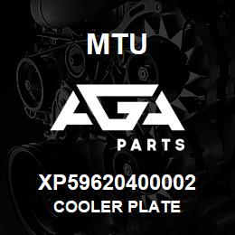 XP59620400002 MTU Cooler Plate | AGA Parts