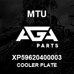 XP59620400003 MTU Cooler Plate | AGA Parts