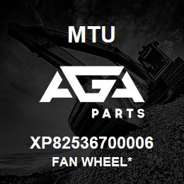 XP82536700006 MTU Fan Wheel* | AGA Parts