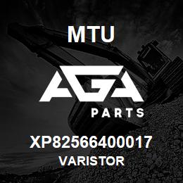 XP82566400017 MTU VARISTOR | AGA Parts