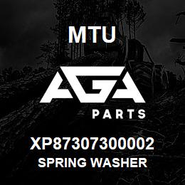 XP87307300002 MTU SPRING WASHER | AGA Parts