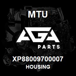 XP88009700007 MTU HOUSING | AGA Parts