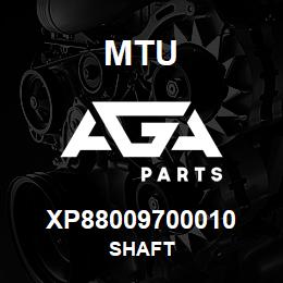 XP88009700010 MTU SHAFT | AGA Parts