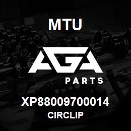 XP88009700014 MTU CIRCLIP | AGA Parts