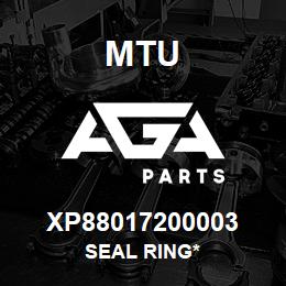 XP88017200003 MTU Seal Ring* | AGA Parts