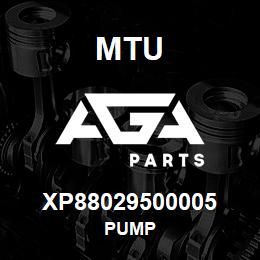 XP88029500005 MTU Pump | AGA Parts