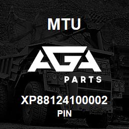 XP88124100002 MTU PIN | AGA Parts