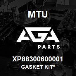 XP88300600001 MTU Gasket Kit* | AGA Parts