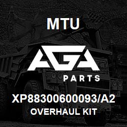 XP88300600093/A2 MTU Overhaul Kit | AGA Parts