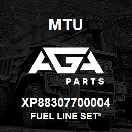 XP88307700004 MTU Fuel Line Set* | AGA Parts