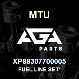 XP88307700005 MTU Fuel Line Set* | AGA Parts