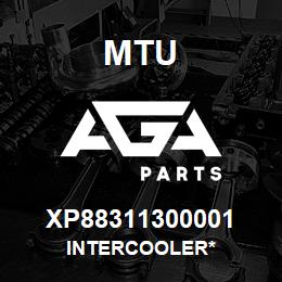 XP88311300001 MTU Intercooler* | AGA Parts