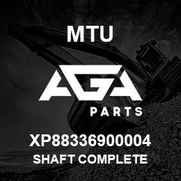 XP88336900004 MTU SHAFT COMPLETE | AGA Parts