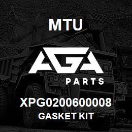 XPG0200600008 MTU GASKET KIT | AGA Parts