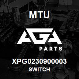 XPG0230900003 MTU SWITCH | AGA Parts