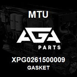 XPG0261500009 MTU GASKET | AGA Parts