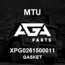 XPG0261500011 MTU GASKET | AGA Parts