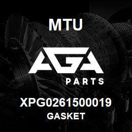 XPG0261500019 MTU GASKET | AGA Parts