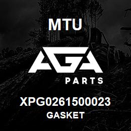 XPG0261500023 MTU GASKET | AGA Parts