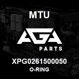 XPG0261500050 MTU O-RING | AGA Parts