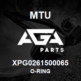 XPG0261500065 MTU O-RING | AGA Parts