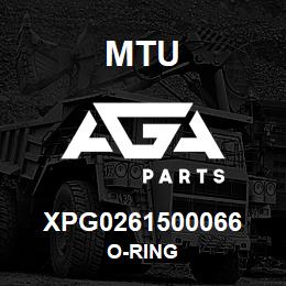 XPG0261500066 MTU O-RING | AGA Parts