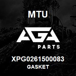 XPG0261500083 MTU GASKET | AGA Parts