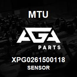 XPG0261500118 MTU SENSOR | AGA Parts