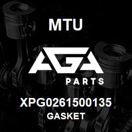 XPG0261500135 MTU GASKET | AGA Parts