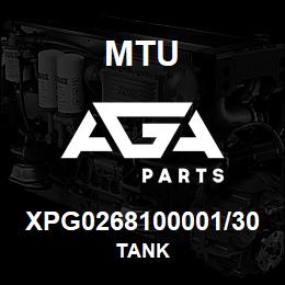 XPG0268100001/30 MTU TANK | AGA Parts