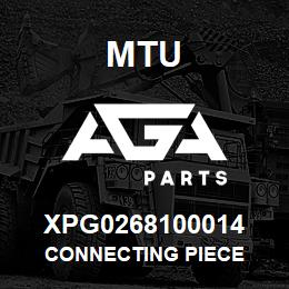 XPG0268100014 MTU CONNECTING PIECE | AGA Parts