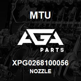 XPG0268100056 MTU NOZZLE | AGA Parts