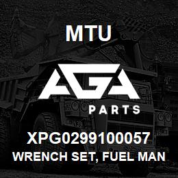 XPG0299100057 MTU WRENCH SET, FUEL MANIFOLD | AGA Parts