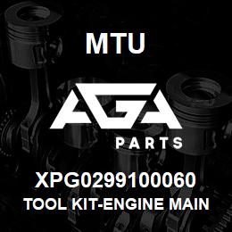 XPG0299100060 MTU TOOL KIT-ENGINE MAINTENANCE | AGA Parts