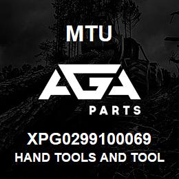 XPG0299100069 MTU HAND TOOLS AND TOOL BOX | AGA Parts